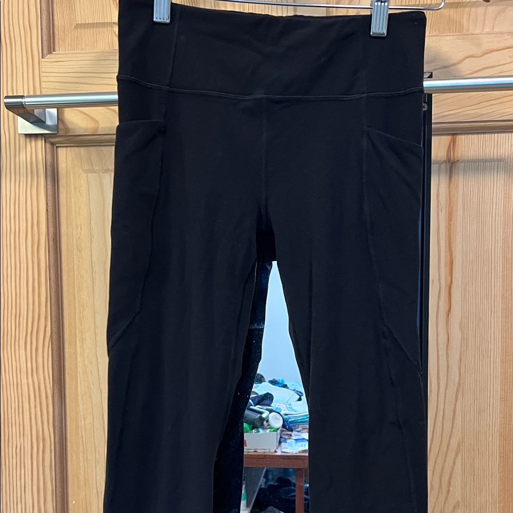 Athleta Black High-Rise Leggings for Girls 
Sz XL (14-16)